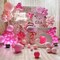 140pcs 18 12 10 5 Inch Different Sizes Pack Party Latex Balloons (Hot Pink